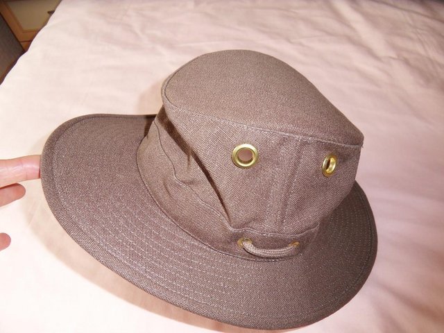 Image 2 of New Tilley Hemp Hat with labels