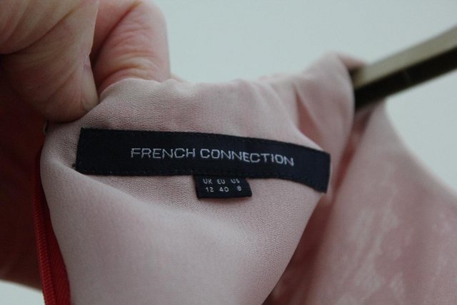 Image 2 of French Connection size 12 dress, pinkish red colour