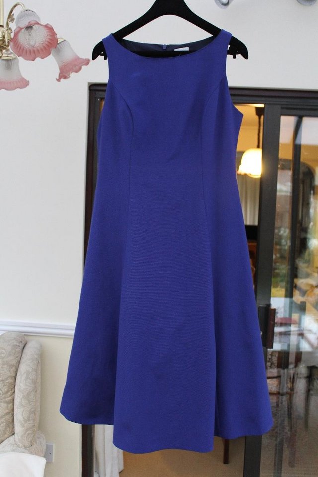 Image 3 of House of Fraser Untold clothing Midnight blue dress size 12