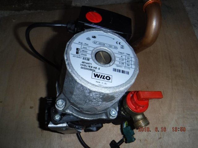 Image 3 of Wilo Pump VHSL 15-6 for Glow Worm Ultracom38 C