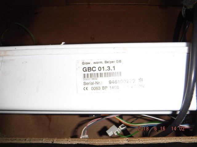 Image 2 of Control Panel Glow Worm Ultracom38 CXL
