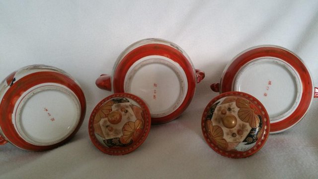 Image 2 of Japanese Porcelain tea pot +