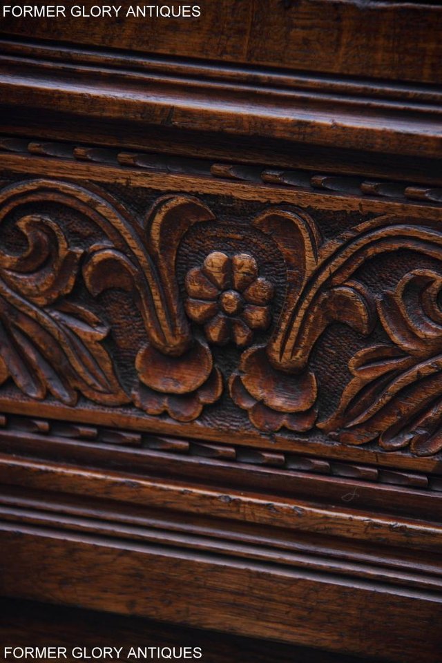 Image 11 of A TITCHMARSH AND GOODWIN OAK DRESSER BASE SIDEBOARD CABINET