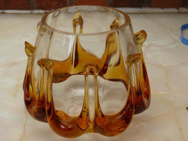 Image 2 of 12 Bespoke beautiful Handmade Period Heavy Glass Shades