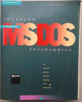 Preview of the first image of Advanced MSDOS Programming.