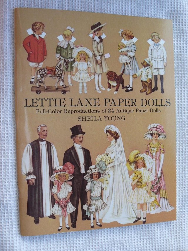 Preview of the first image of Lettie Lane Paper Dolls by Sheila Young 1981.