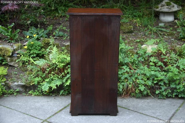 Image 22 of TITCHMARSH & GOODWIN OAK BOOKCASE CD DVD CABINET HALL TABLE