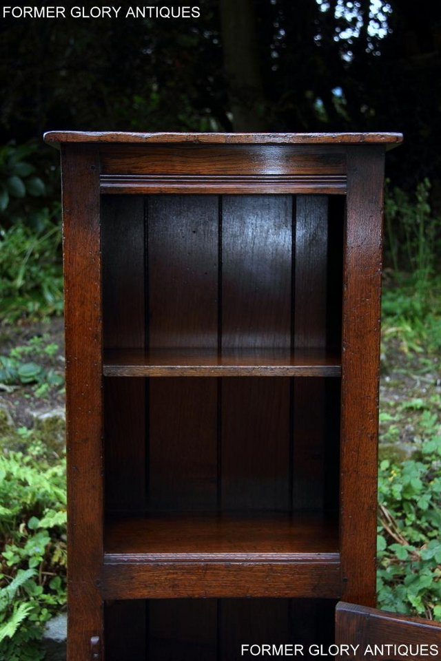 Image 23 of TITCHMARSH & GOODWIN OAK BOOKCASE CD DVD CABINET HALL TABLE