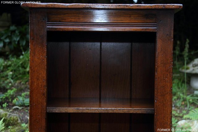 Image 43 of TITCHMARSH & GOODWIN OAK BOOKCASE CD DVD CABINET HALL TABLE