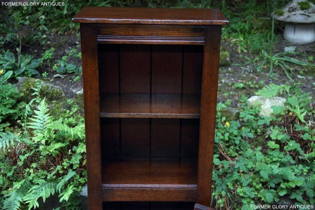 Image 48 of TITCHMARSH & GOODWIN OAK BOOKCASE CD DVD CABINET HALL TABLE