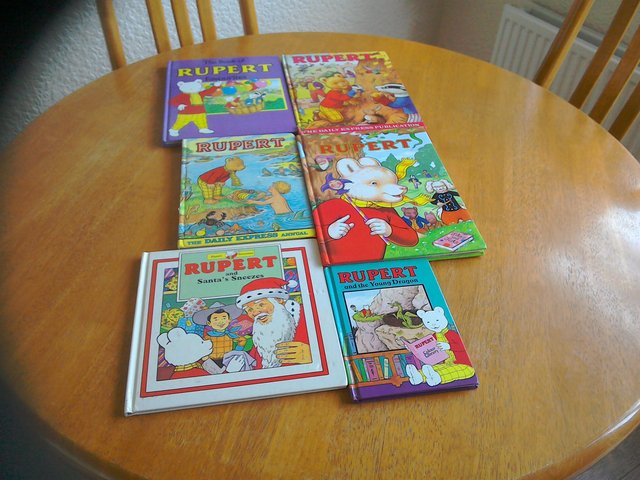 Preview of the first image of Collectable 1970,s - 1980's Rupert Bear Books.