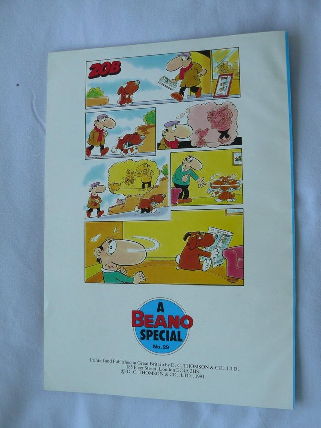 Image 2 of 1991 Dennis the Menace Band on the fun Beano Special No 29