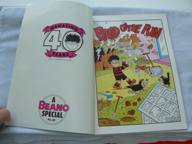 Image 4 of 1991 Dennis the Menace Band on the fun Beano Special No 29
