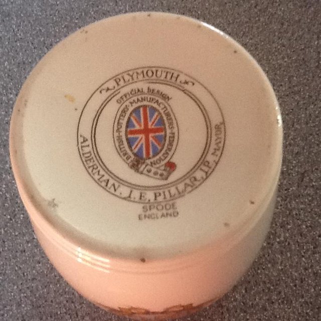 Image 3 of Spode Commemorative beaker Plymouth Uk connection