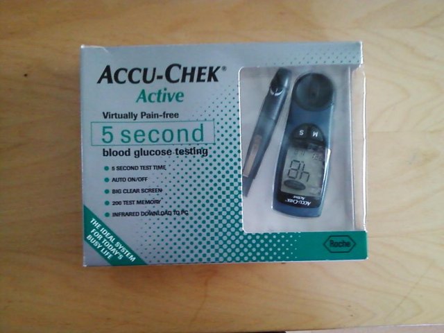 Preview of the first image of Acu-Chek Blood Glucose Monitor.