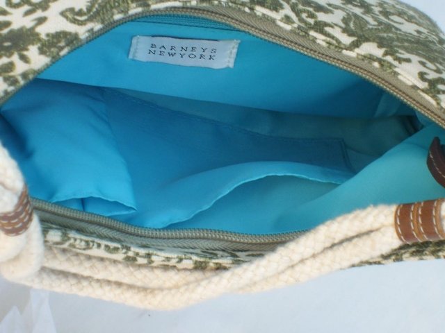 Image 3 of BARNEYS NEW YORK Fabric Shoulder Bag