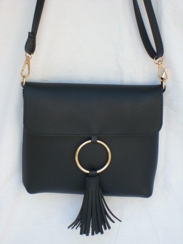 Preview of the first image of Black Tassel Bag NEW!.