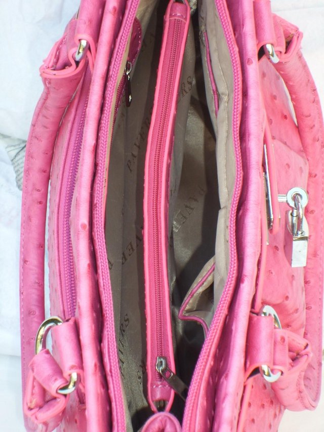 Image 2 of PAVERS Hot Pink Handbag NEW!