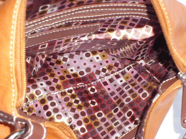 Image 2 of TIGNANELLO Rustic Tan & Brown Shoulder Bag