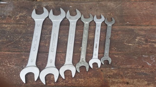 Preview of the first image of Open End Spanners.
