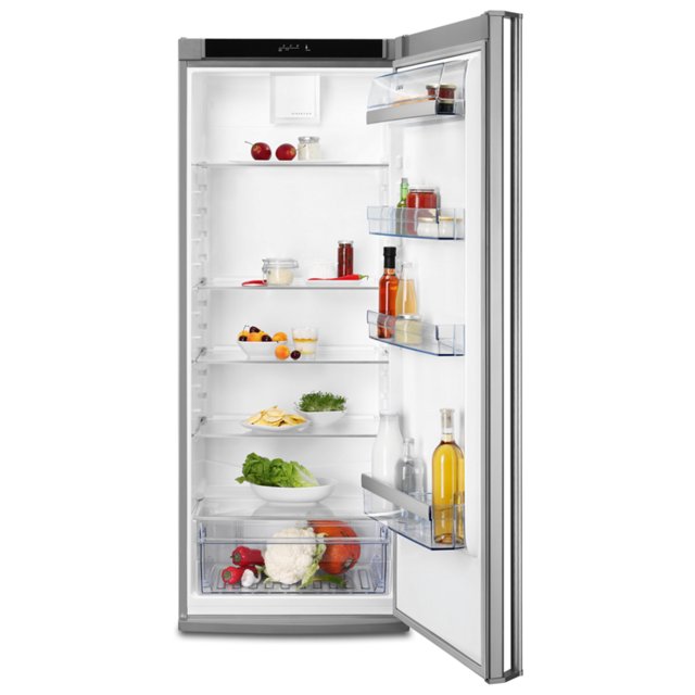 Preview of the first image of AEG TALL STAINLESS STEEL A++ LARDER FRIDGE - NEW- TOP SPEC!.