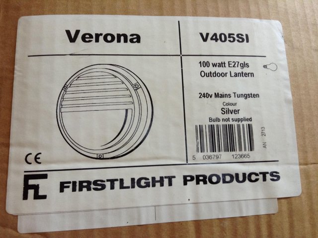 Image 2 of Verona Round Exterior Bulkhead Light IP54 (New)