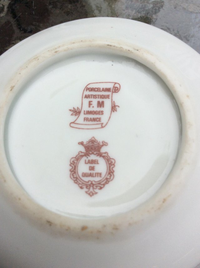 Image 2 of 2 mini vintage china plates