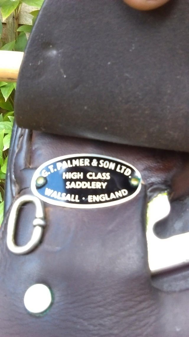 Image 2 of Classic Show Saddle G T Palmer reduced to £100