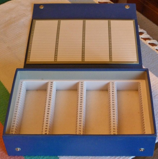 Preview of the first image of Four 35 mm Photo Slide Storage Boxes.