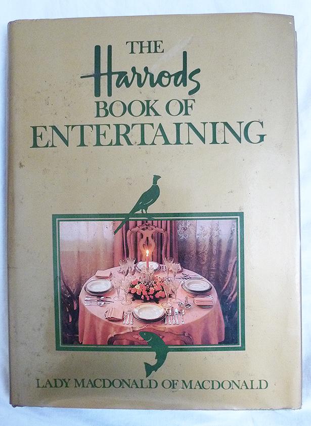 Preview of the first image of HARRODS BOOK OF ENTERTAINING.