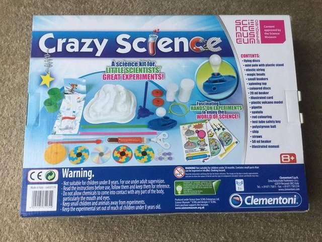 Image 2 of Crazy Science Kit Science Museum approved Brand New Age 8+