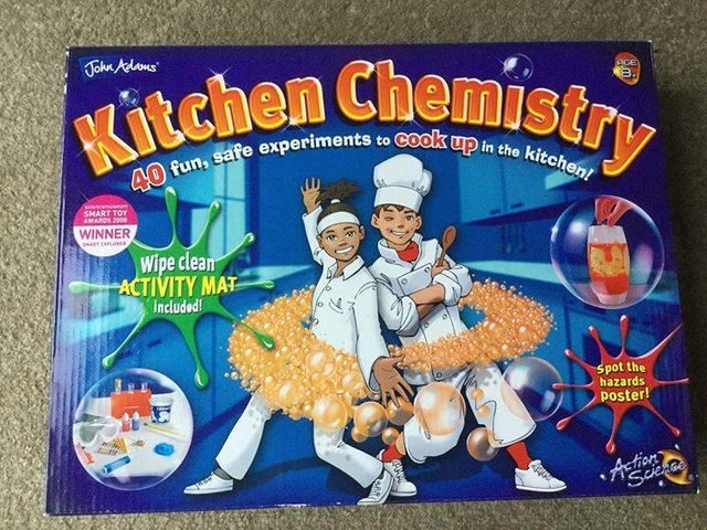 Preview of the first image of John Adams Kitchen Chemistry Science Set as new Age 8+.