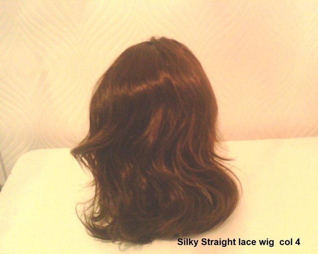 Preview of the first image of SILKY LACE FRONT WIG - HUMAN HAIR.