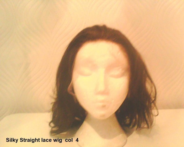 Image 2 of SILKY LACE FRONT WIG - HUMAN HAIR