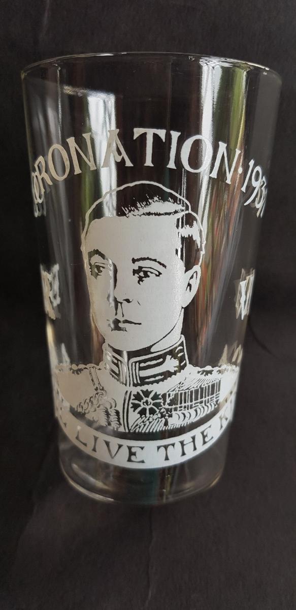 Preview of the first image of Edward VIII and George VI Commemorative Glassware.