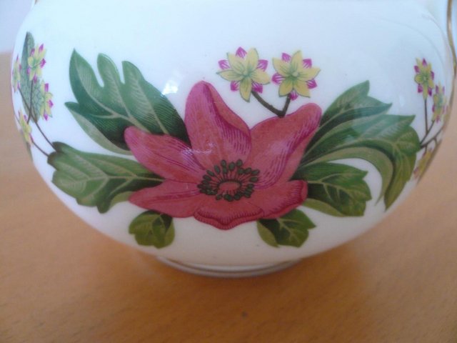 Preview of the first image of WEDGWOOD SUGAR BOWL STAR FLOWER DESIGN - NO LID.