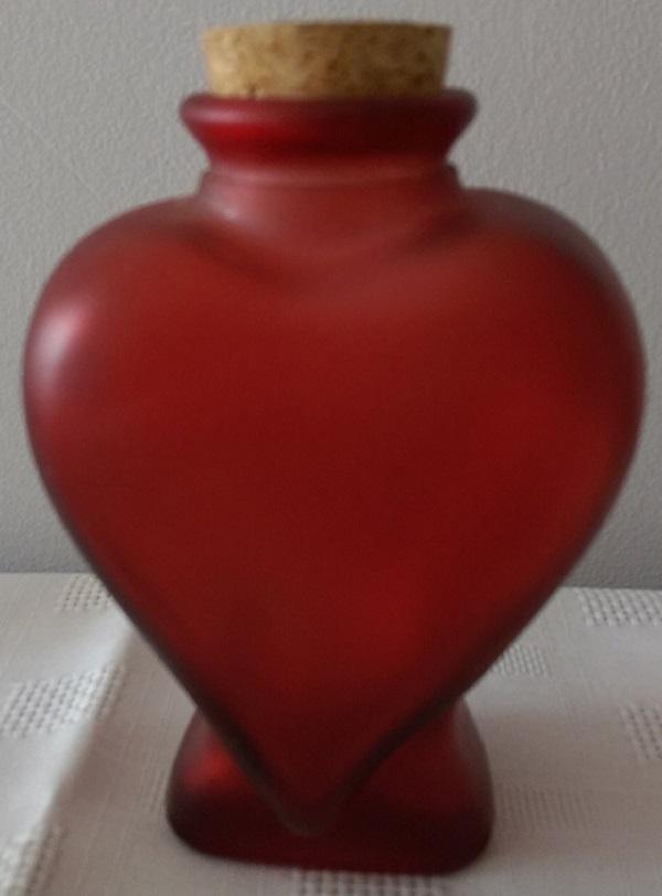 Image 2 of Various red glass bottles/ornaments - various prices