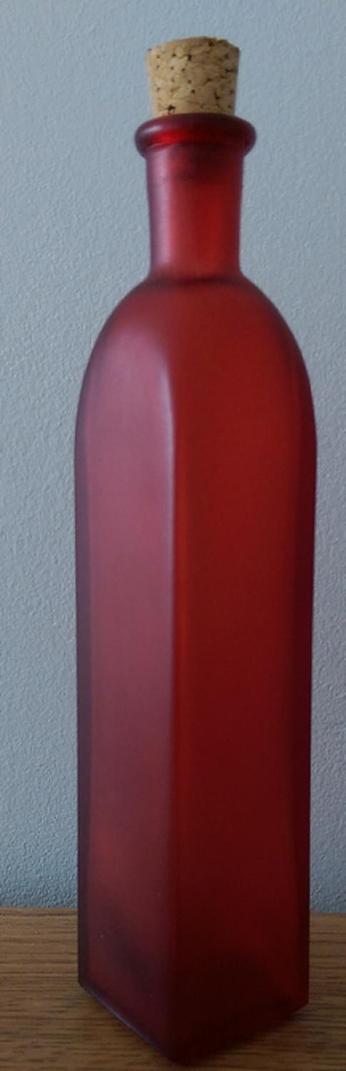 Image 3 of Various red glass bottles/ornaments - various prices