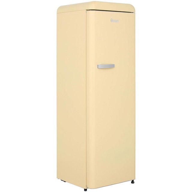 Preview of the first image of SWAN RETRO UPRIGHT CREAM A+ FRIDGE-NEW-FAB**RRP £650+.