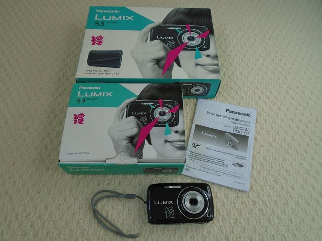 Preview of the first image of Panasonic Lumix S3 Black Camera London 2012 Olympics.