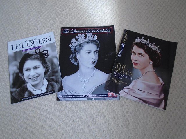 Preview of the first image of Souvenir magazines relating to H.M. The Queen.