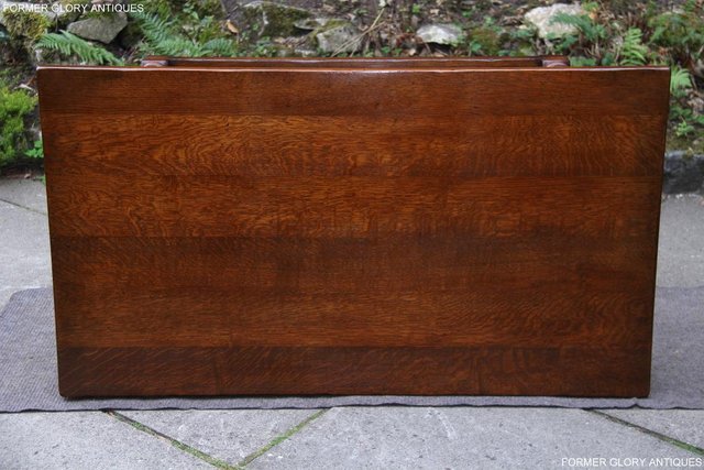 Image 46 of TITCHMARSH & GOODWIN SOLID OAK TWO DRAWER COFFEE WINE TABLE