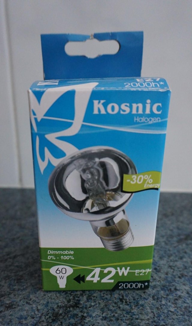 Preview of the first image of Kosnic R80 E27 ES .Halogen Bulbs.