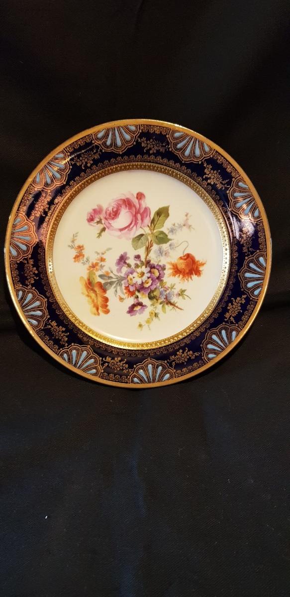 Preview of the first image of Old Austrian Porcelain Plate.