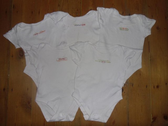 Preview of the first image of 18-24 months unisex baby vests.