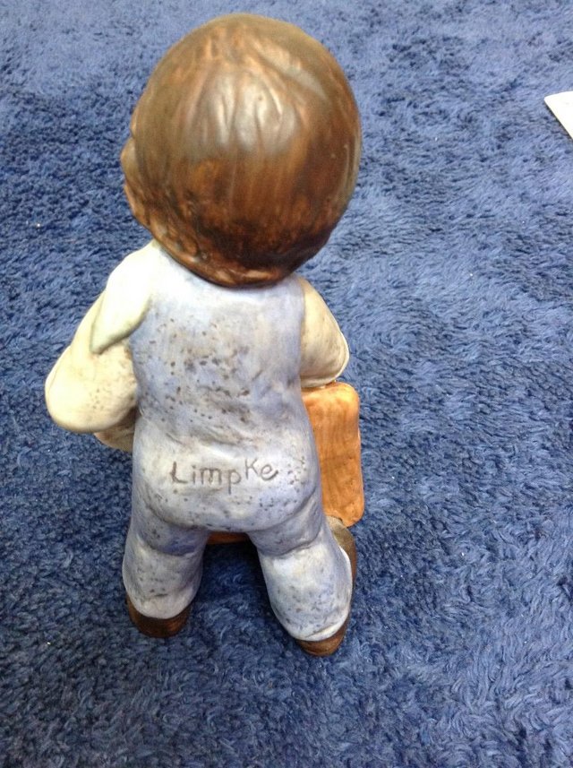 Preview of the first image of Nina Marco Goebel Limpke Boy Figurine.
