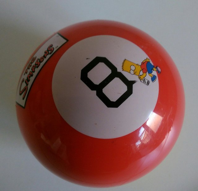 Image 2 of The Simpson's Magic 8 Ball
