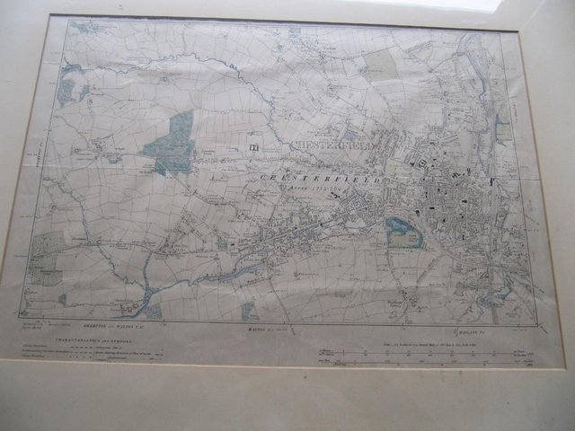 Image 2 of Old map of Chesterfield, Derbyshire