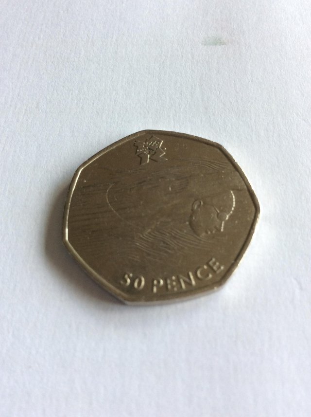 Preview of the first image of 50p coin swimming 2911.