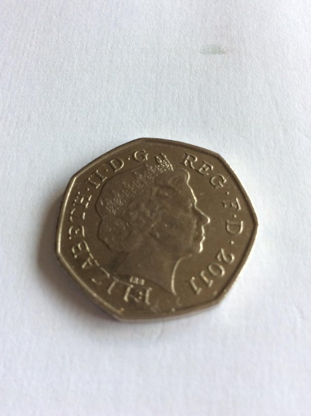 Image 3 of 50p coin swimming 2911